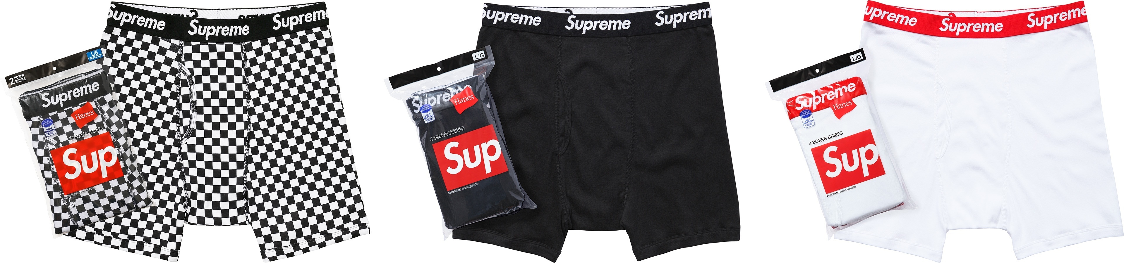 Supreme®/Hanes® Boxer Briefs